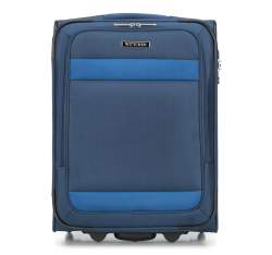 Bőrönd + laptoptáska, sötétkék, 56-3S-580-90, Fénykép 1