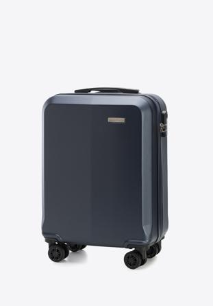 Kabinbőrönd ABS anyagból, sötétkék, 56-3A-671-90, Fénykép 1