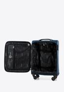 Kis puha szövetbőrönd, sötétkék, 56-3S-851-86, Fénykép 5