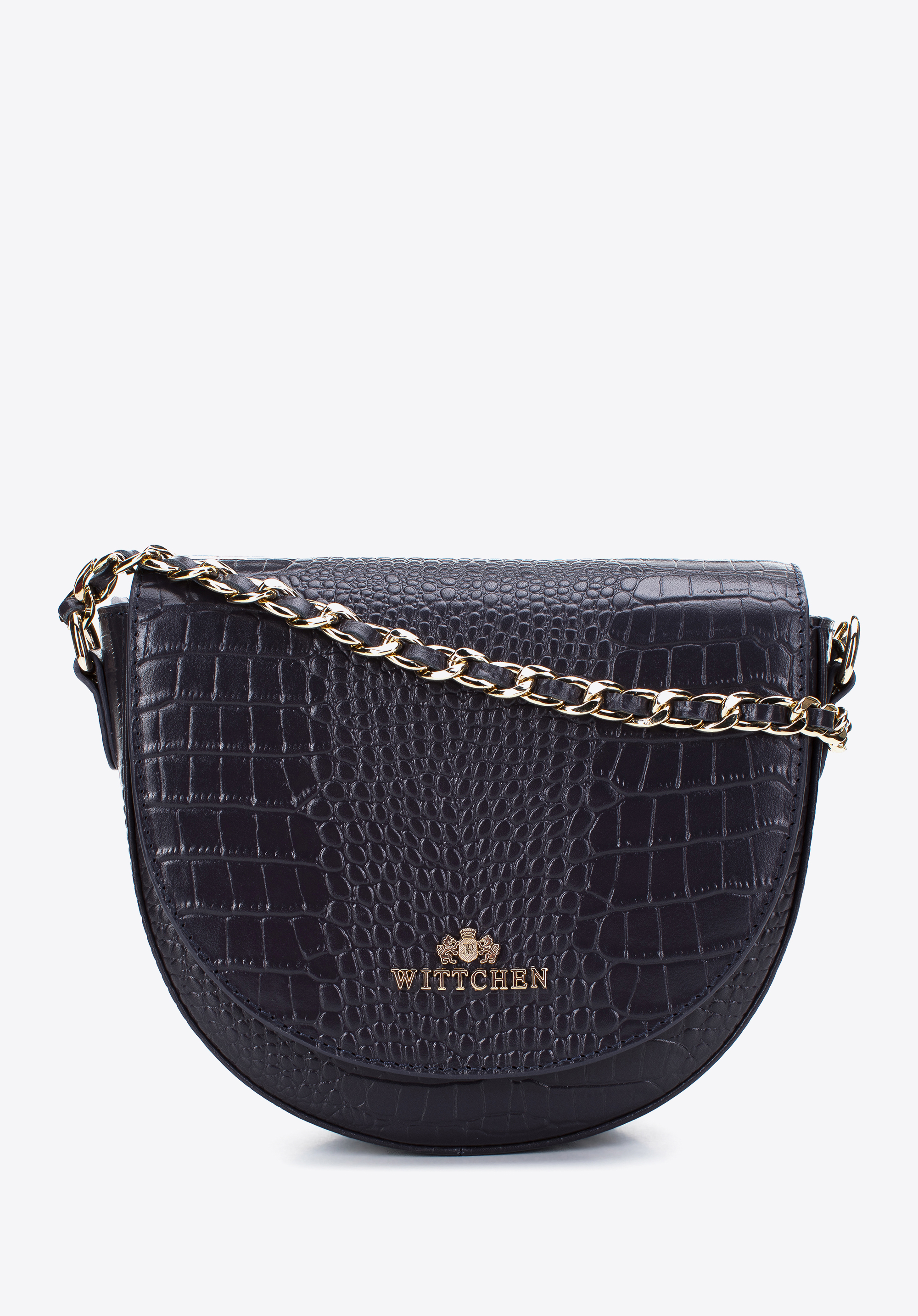 Női texturált bőr crossbody táska