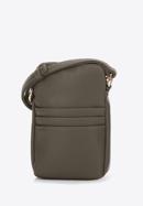 Egyszerű mini táska puha ökobőrből, sötétzöld, 97-2Y-533-1, Fénykép 2