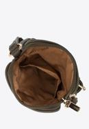 Egyszerű mini táska puha ökobőrből, sötétzöld, 97-2Y-533-1, Fénykép 3