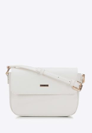 Klasická malá dámská kabelka z ekologické kůže, špinavě bílá, 98-4Y-215-0, Obrázek 1