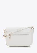 Klasická malá dámská kabelka z ekologické kůže, špinavě bílá, 98-4Y-215-0, Obrázek 2