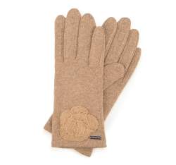 Dámské rukavice, světle béžová, 47-6-113-A-U, Obrázek 1