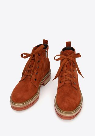 Dámské boty, světle hnědá, 93-D-501-4-41, Obrázek 1