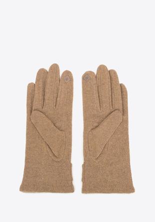 Dámské rukavice, světle hnědá, 47-6A-001-9-U, Obrázek 1