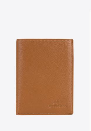 Pánská kožená peněženka, světle hnědá, 02-1-265-5L, Obrázek 1
