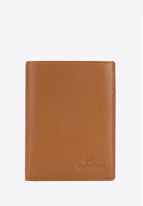 Pánská kožená peněženka, světle hnědá, 02-1-265-5L, Obrázek 1