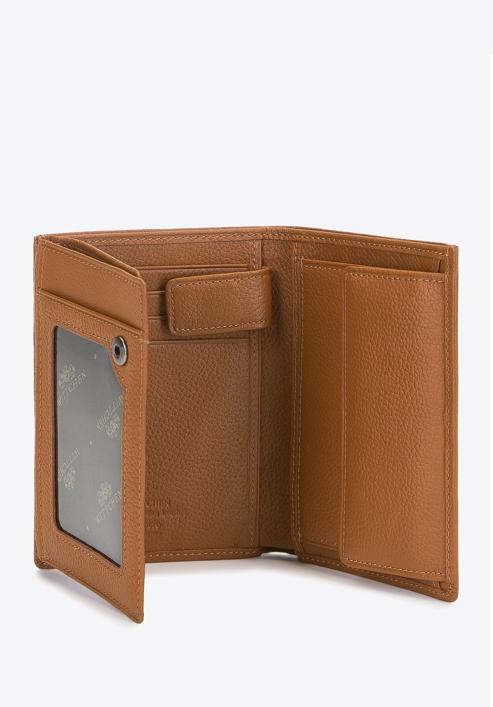 Pánská kožená peněženka, světle hnědá, 02-1-265-5L, Obrázek 5