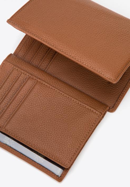 Pánská kožená peněženka, světle hnědá, 02-1-265-5L, Obrázek 8