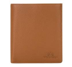 Кожаный кошелек среднего размера, светло-коричневый, 02-1-139-5L, Фотография 1