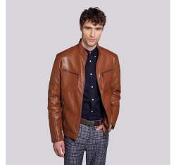Куртка мужская со стегаными карманами, светло-коричневый, 92-9P-152-5-3XL, Фотография 1