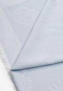 Dámský tkaný šátek s monogramem, světlo modrá, 97-7D-002-9, Obrázek 4