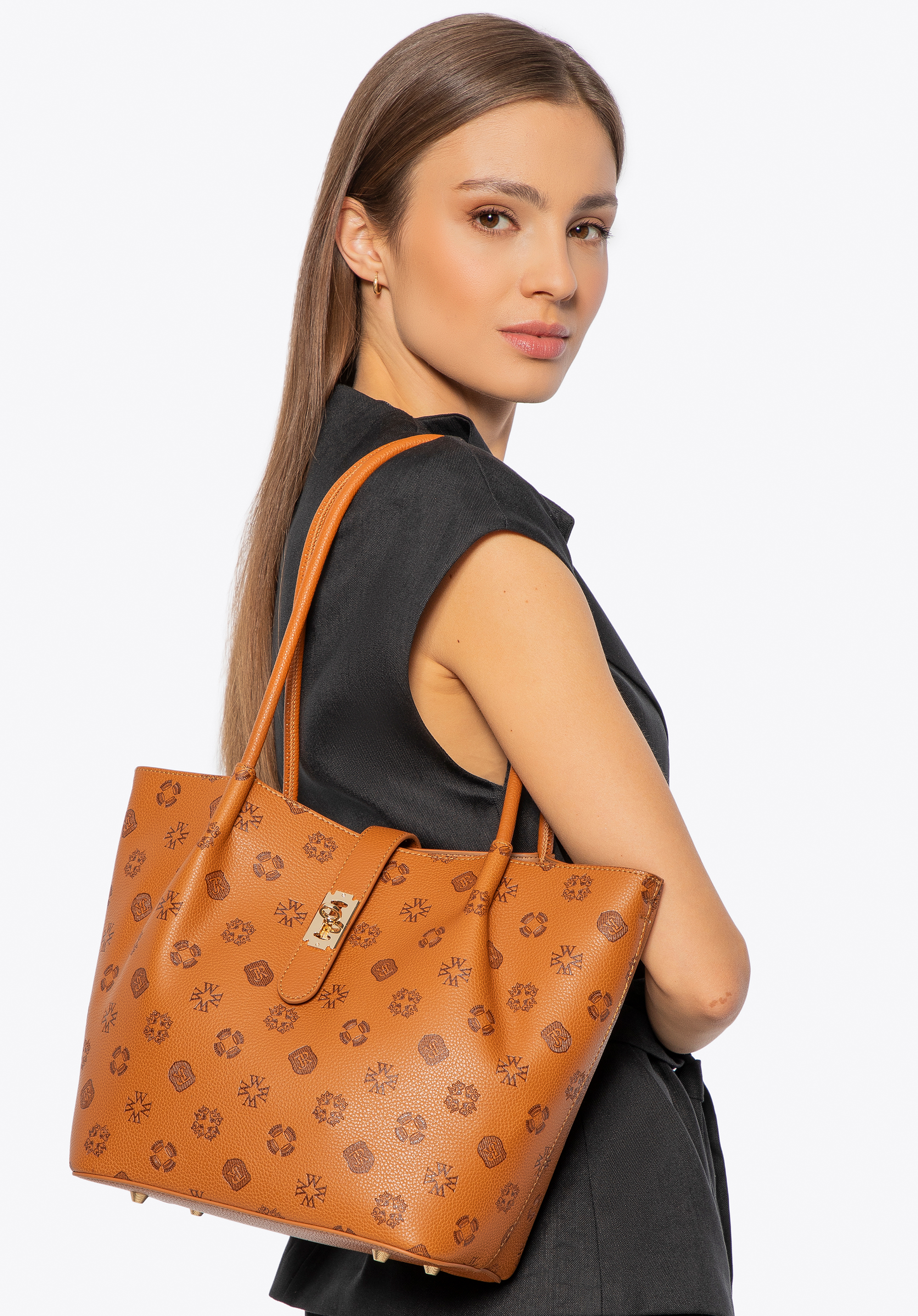 Taška, svetlohnedá, 101-4Y-P01-5, Obrázok 1