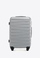 ABS bordázott Közepes bőrönd, szürke, 56-3A-312-31, Fénykép 1