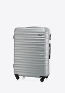 ABS bordázott nagy bőrönd, szürke, 56-3A-313-89, Fénykép 4