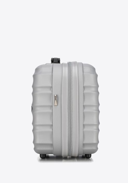 ABS bordázott utazó neszeszer táska, szürke, 56-3A-314-11, Fénykép 2