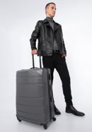 ABS nagy bőrönd, szürke, 56-3A-653-01, Fénykép 15