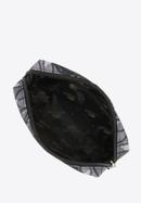 Kisméretű női neszeszer táska, szürke fekete, 95-3-101-P, Fénykép 3