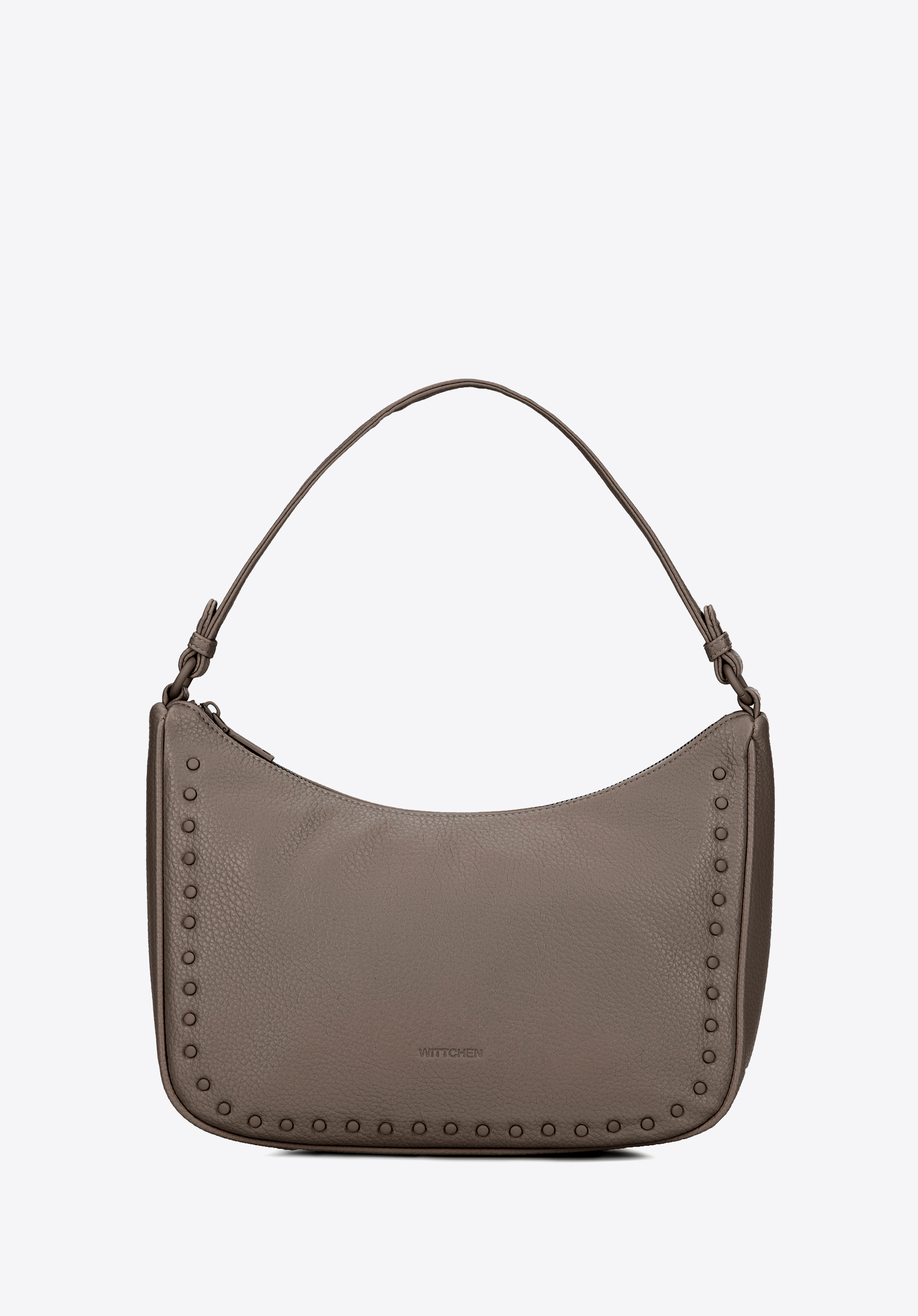 Жіноча сумка через плече зі штучної шкіри, темно-бежевий, 101-4Y-702-0, Фото 1