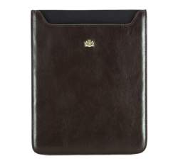 Кожаный чехол для планшета с гербом, темно-коричневый, 10-2-132-4, Фотография 1