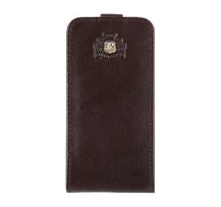 Кожаный чехол для iPhone 4, темно-коричневый, 39-2-513-3, Фотография 1