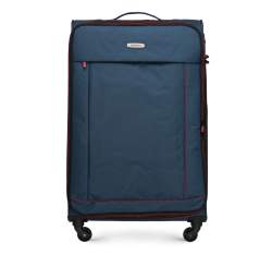 Большой чемодан, темно-синий, 56-3S-463-92, Фотография 1