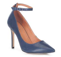 Обувь женская, темно-синий, 88-D-551-7-37, Фотография 1