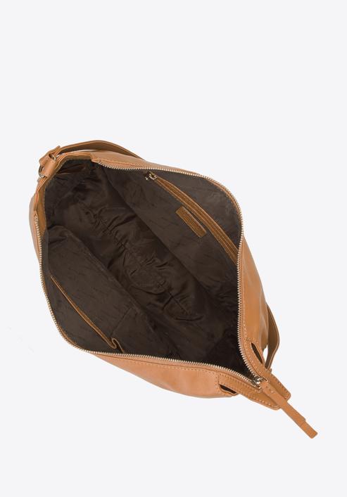 Nagy női táska lekerektett szabású, teve, 93-4E-208-1, Fénykép 4