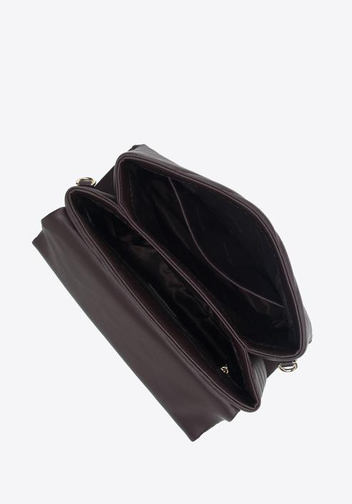 Dámská kabelka, tmavě hnědá, 95-4E-614-4, Obrázek 3