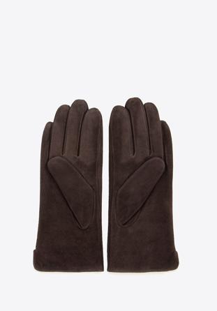 Dámské rukavice, tmavě hnědá, 44-6-910-BB-S, Obrázek 1