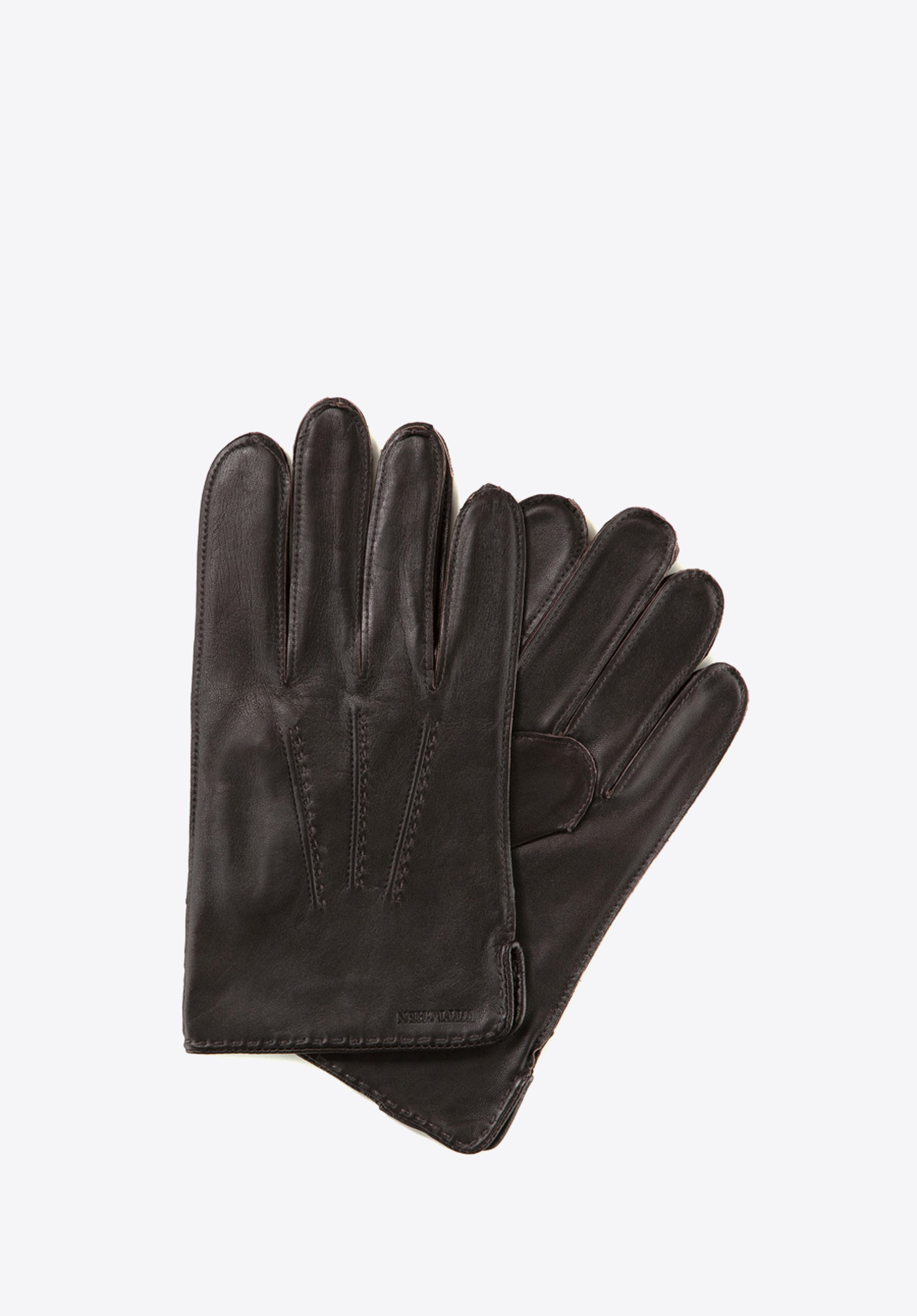 Pánské rukavice, tmavě hnědá, 39-6-348-D-L, Obrázek 1