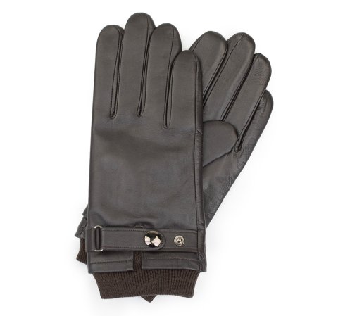Pánské rukavice, tmavě hnědá, 39-6-704-GC-X, Obrázek 1