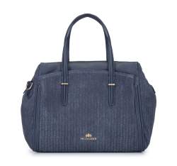 Dámská kabelka, tmavě modrá, 93-4E-213-N, Obrázek 1