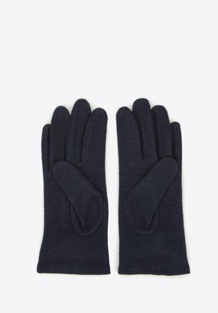 Dámské rukavice, tmavě modrá, 47-6-114-GC-U, Obrázek 1