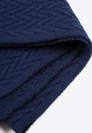 Dámský šátek, tmavě modrá, 97-7F-007-7, Obrázek 3