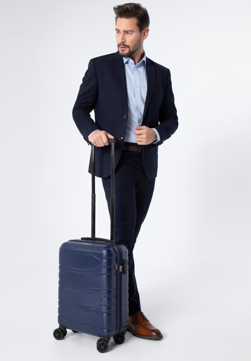 Kabinové zavazadlo, tmavě modrá, 56-3P-981-11, Obrázek 15