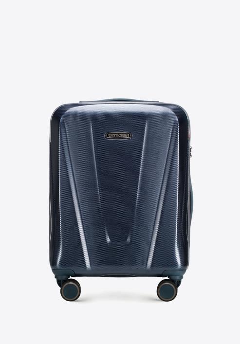 Kabinový cestovní kufr, tmavě modrá, 56-3P-121-11, Obrázek 1