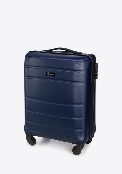 Kabinový cestovní kufr, tmavě modrá, 56-3A-651-34, Obrázek 4