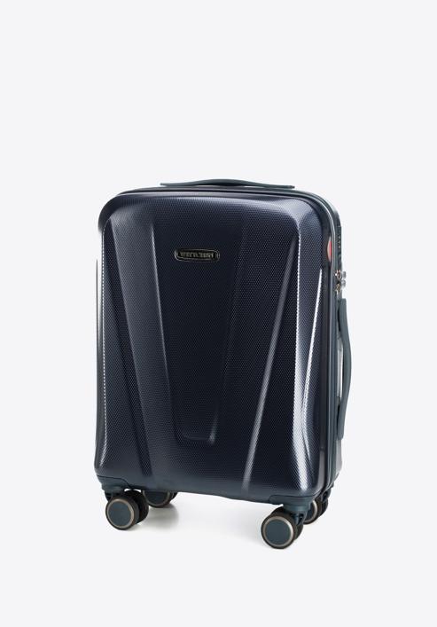 Kabinový cestovní kufr, tmavě modrá, 56-3P-121-11, Obrázek 4