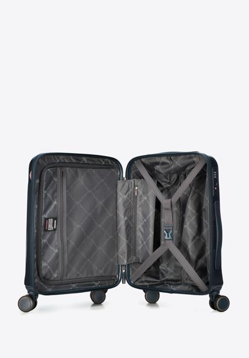 Kabinový cestovní kufr, tmavě modrá, 56-3P-121-11, Obrázek 5