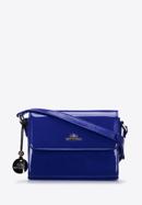 Lakovaná dámská kabelka, tmavě modrá, 25-4-104-P, Obrázek 1