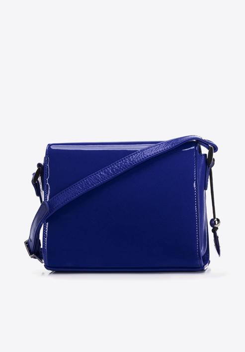 Lakovaná dámská kabelka, tmavě modrá, 25-4-104-P, Obrázek 2