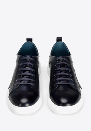 Panské boty, tmavě modrá, 92-M-900-7-40, Obrázek 1