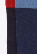 Pánské ponožky, tmavě modrá, 96-SM-S02-X3-40/42, Obrázek 4