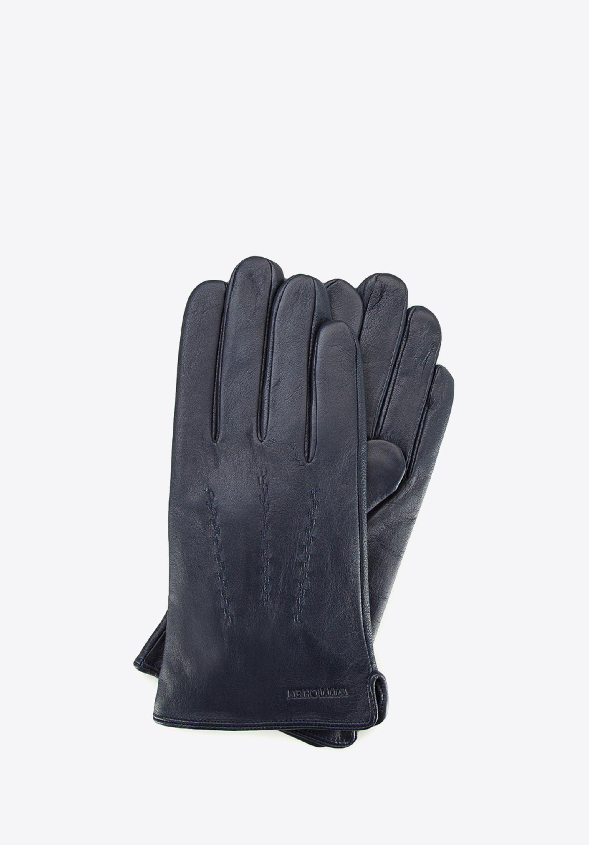 Pánské rukavice, tmavě modrá, 39-6L-328-1-M, Obrázek 1