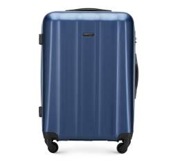 Střední kufr, tmavě modrá, 56-3P-112-96, Obrázek 1