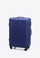 Střední kufr z ABS-u, tmavě modrá, 56-3A-552-91, Obrázek 4
