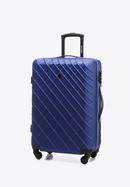 Střední kufr z ABS-u, tmavě modrá, 56-3A-552-91, Obrázek 5
